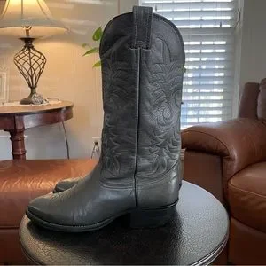 Nocona | Shoes | Nocona Boots Gray Leather Western Boots  display picture 1